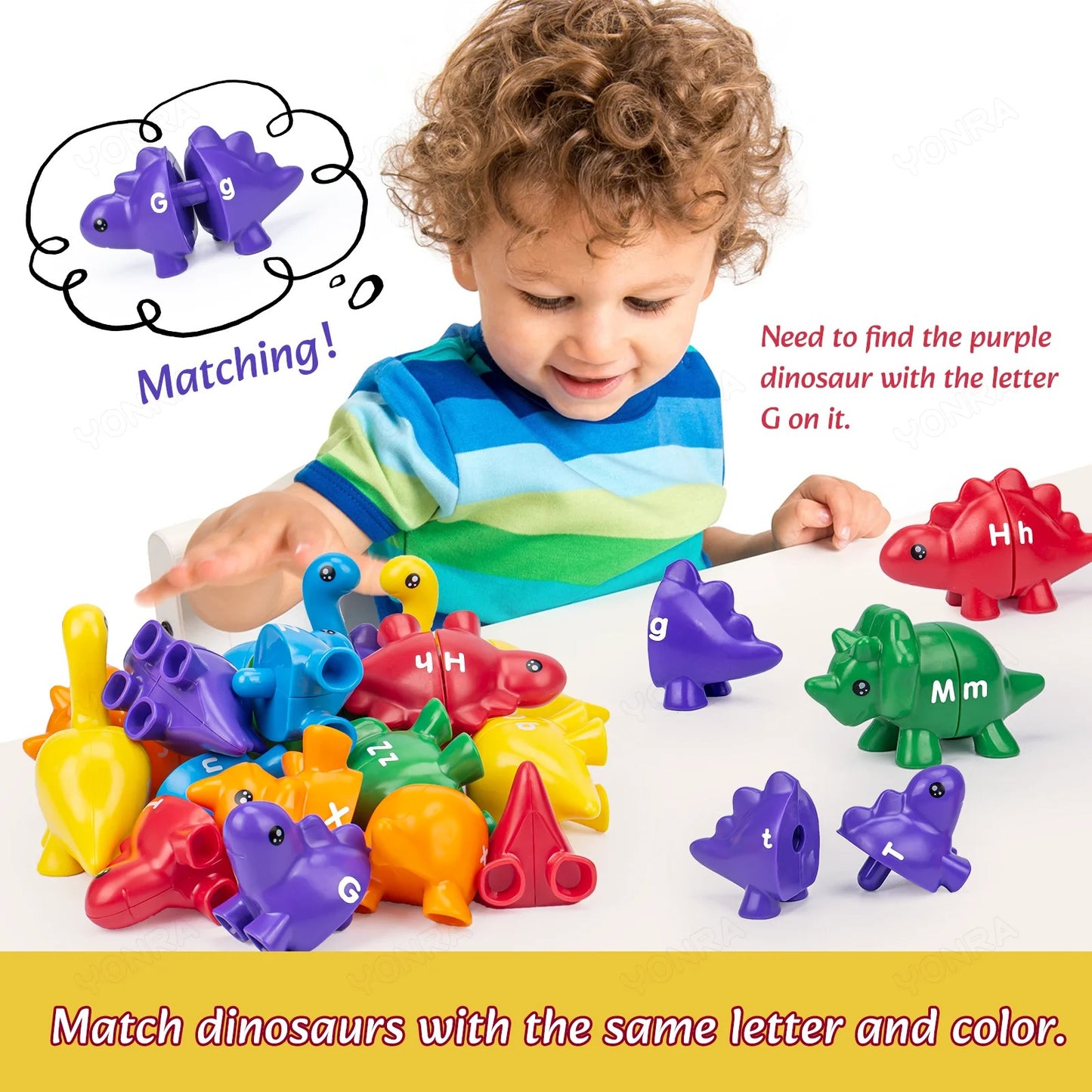 Matching Dinosaur Toy