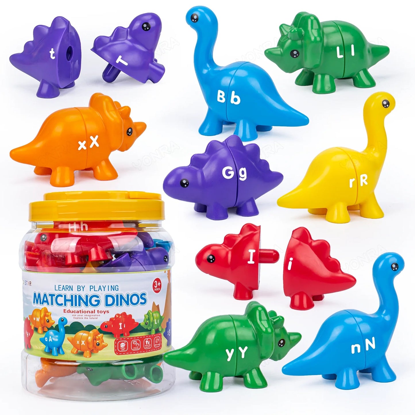 Matching Dinosaur Toy