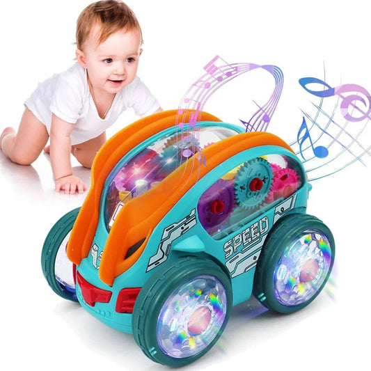Dynamic Gear-Powered Car