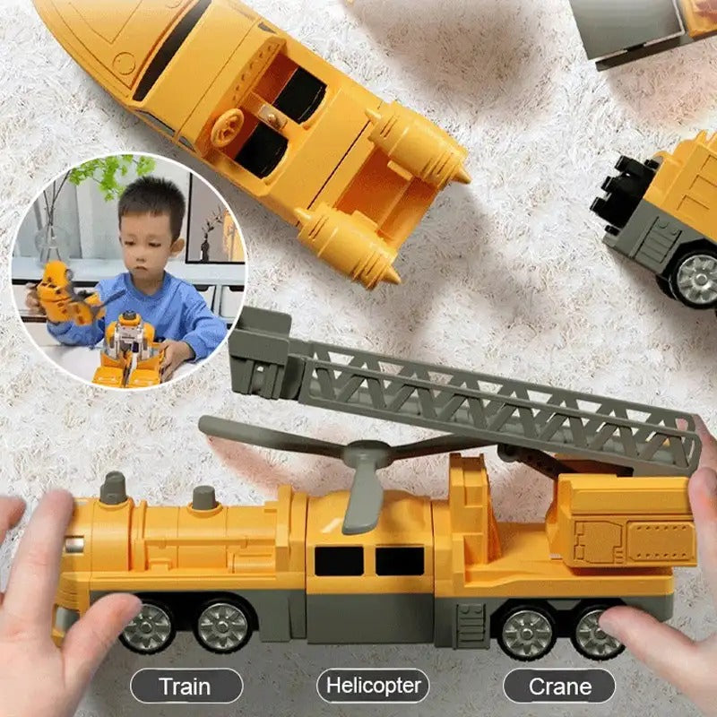 Magnetic Assembly Toy Car