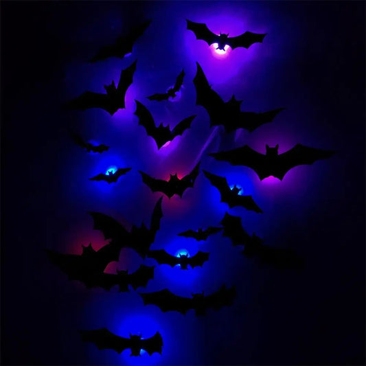 3D Stereoscopic Bat LED Flashing Light