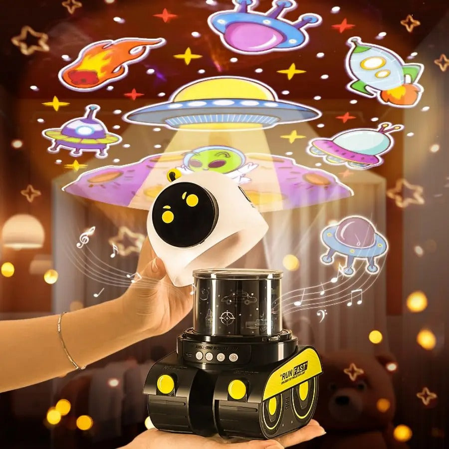 Robot Projector Night Light