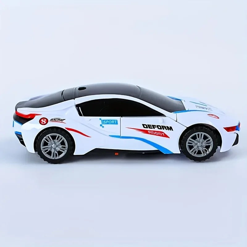 Transforming Police Car Robot Toy