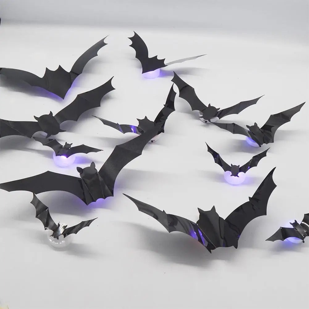 3D Stereoscopic Bat LED Flashing Light