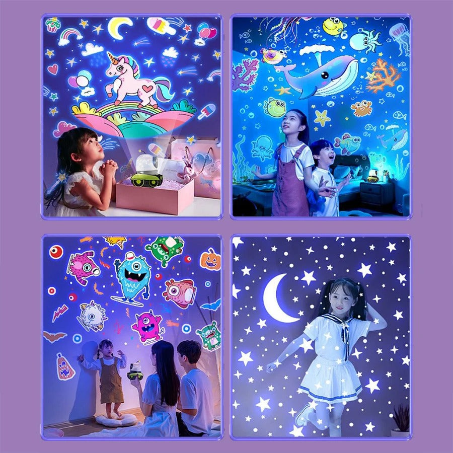Robot Projector Night Light