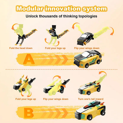 Transforming Dinosaur Car Toy