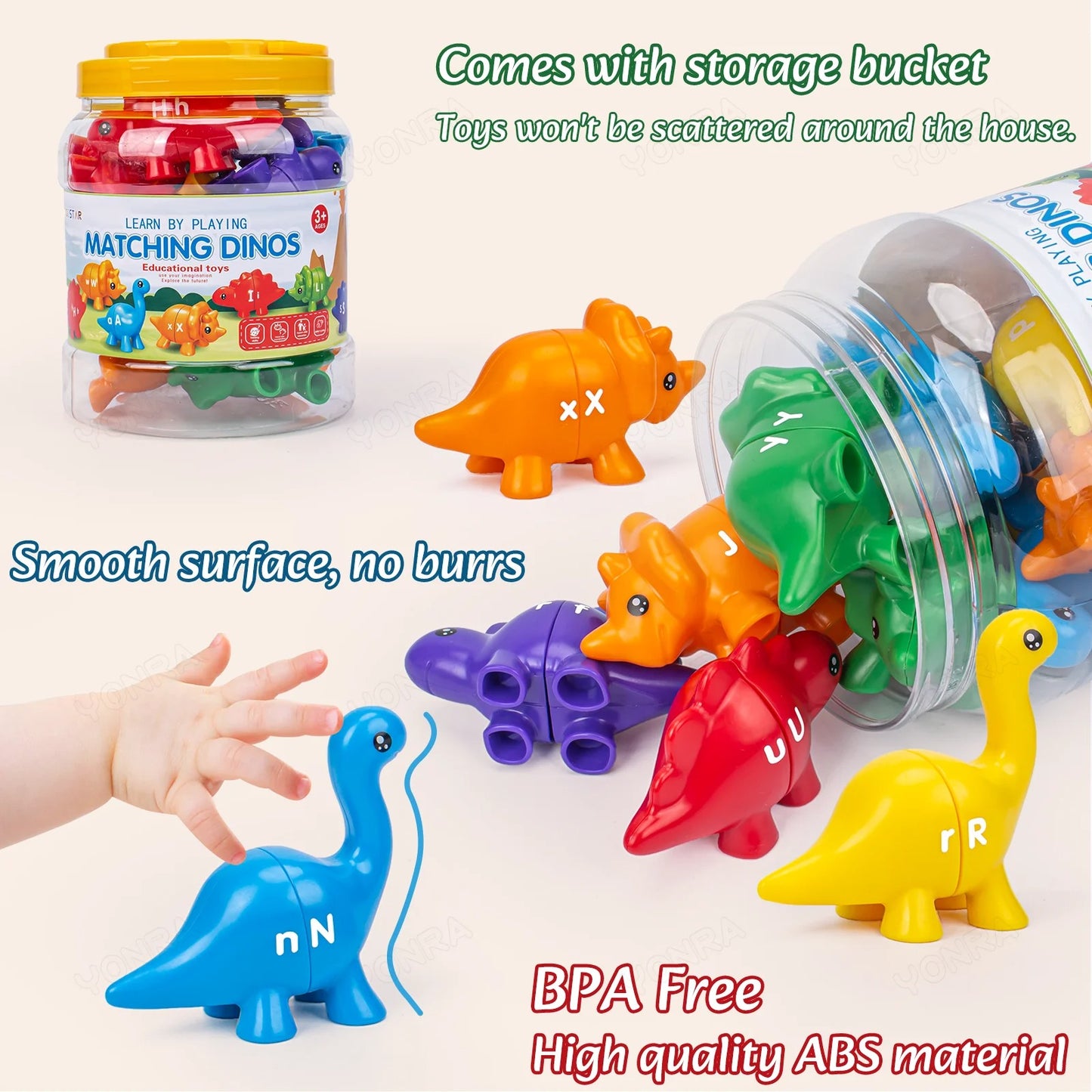 Matching Dinosaur Toy