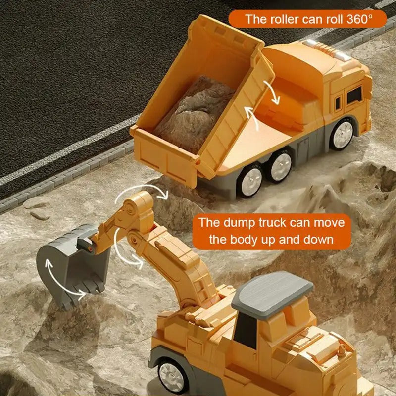 Magnetic Assembly Toy Car