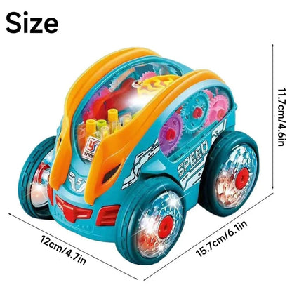 Dynamic Gear-Powered Car