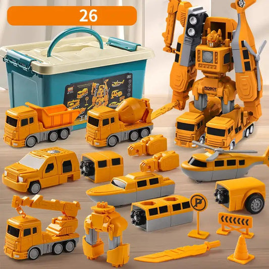 Magnetic Assembly Toy Car